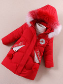 Dnevna dječja jakna s kapuljačom i vezom za djevojčice