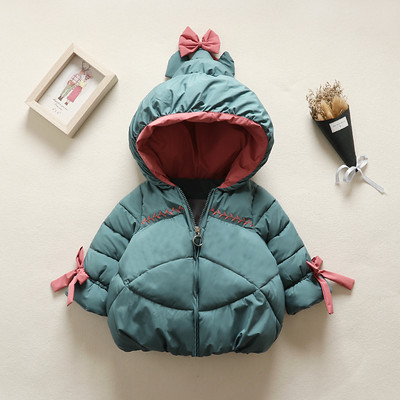 Dječja jakna s kapuljačom za djevojčice - različiti modeli