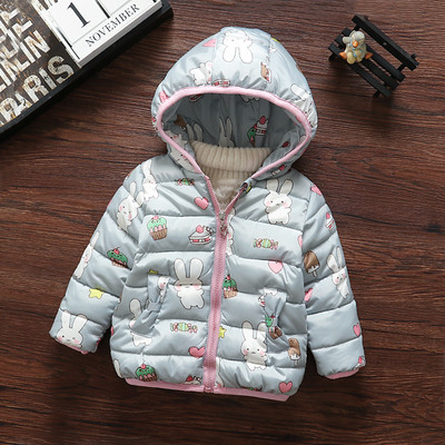 Dječja jakna s kapuljačom za djevojčice - različiti modeli