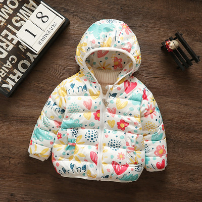 Dječja jakna s kapuljačom za djevojčice - različiti modeli
