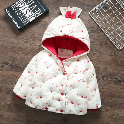 Dječja jakna s kapuljačom za djevojčice - različiti modeli