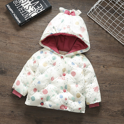 Dječja jakna s kapuljačom za djevojčice - različiti modeli