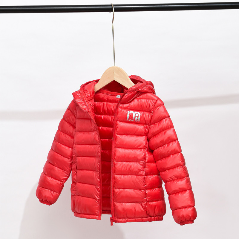 Jednobojna dječja jakna s kapuljačom - za djevojčice i dječake