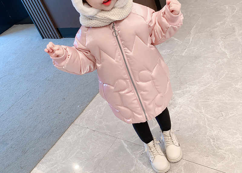 Zimska jakna s pamučnom postavom i kapuljačom