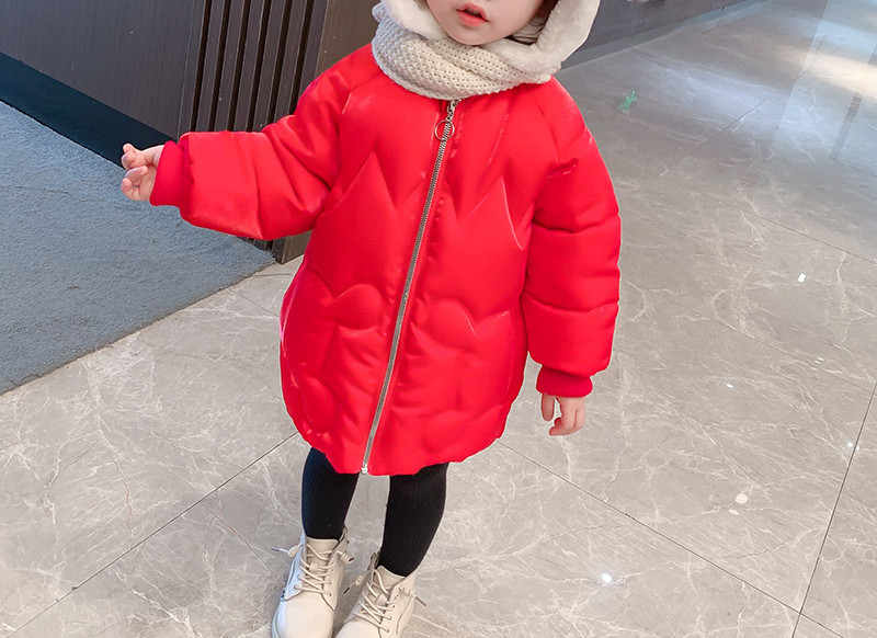 Zimska jakna s pamučnom postavom i kapuljačom