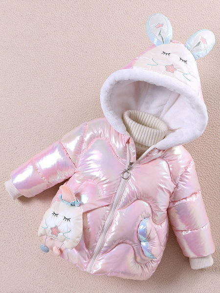 Moderna dječja jakna za djevojčice sa 3D elementom - više boja