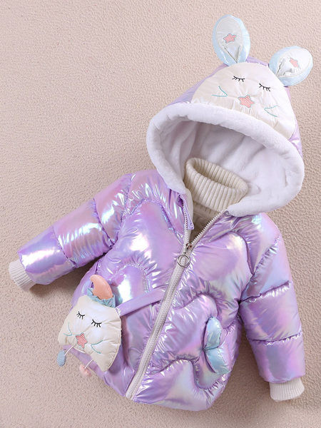 Moderna dječja jakna za djevojčice sa 3D elementom - više boja