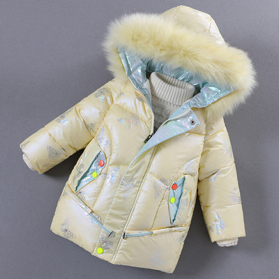 Moodne sulestikuga kapuutsiga laste jope tüdrukutele - sobib talveks