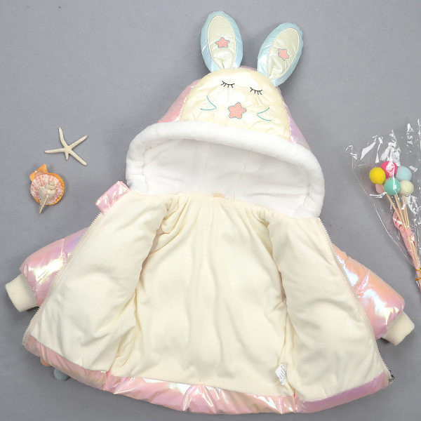 Dječja jakna s 3D elementom i toplom postavom