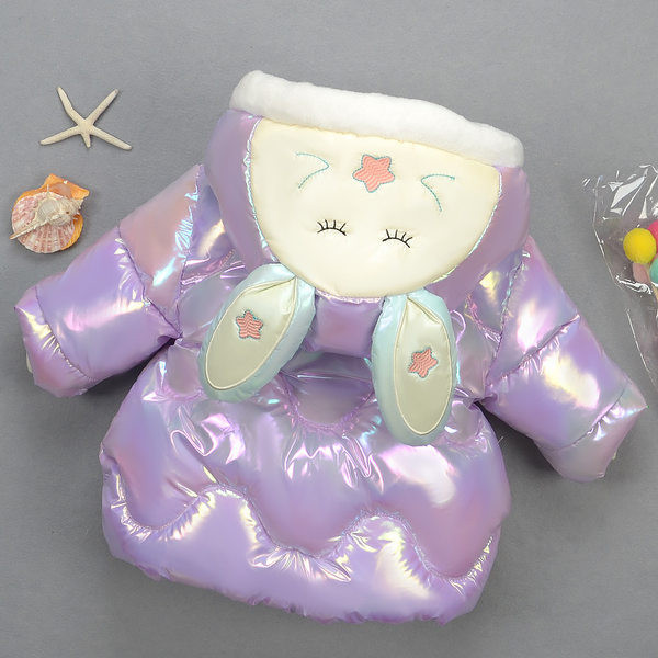 Dječja jakna s 3D elementom i toplom postavom