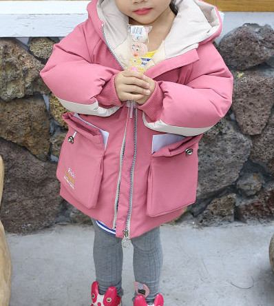 Novi model dječje jakne sa kapuljačom za djevojčice u više boja