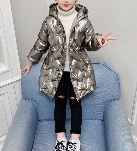 Dječja moderna jakna s kapuljačom i patentnim zatvaračem