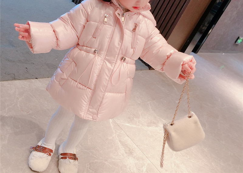 Moderna jakna za djevojčice s vezicama u struku