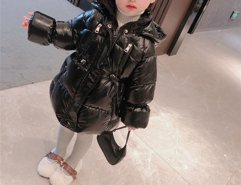 Moderna jakna za djevojčice s vezicama u struku