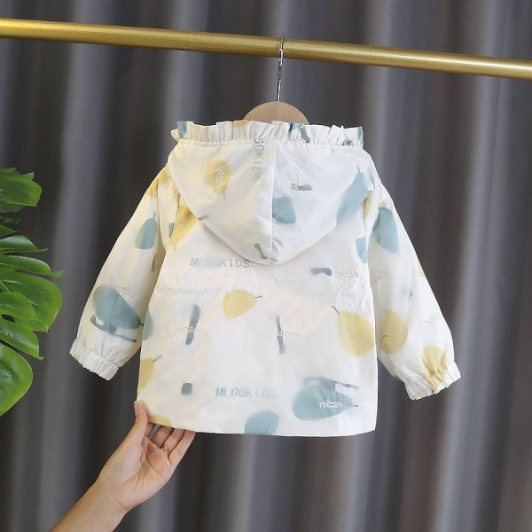Novi model proljetne jakne za djevojčice sa kapuljačom