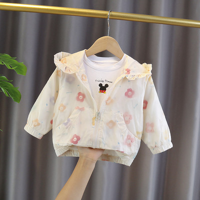 Dječja ležerna jakna s kapuljačom i patentnim zatvaračem