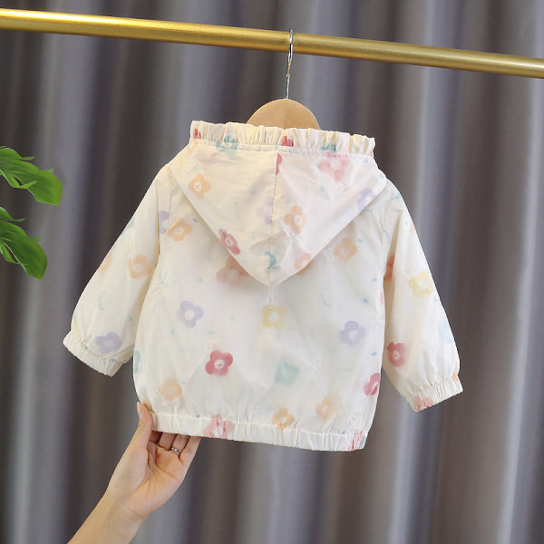 Dječja ležerna jakna s kapuljačom i patentnim zatvaračem