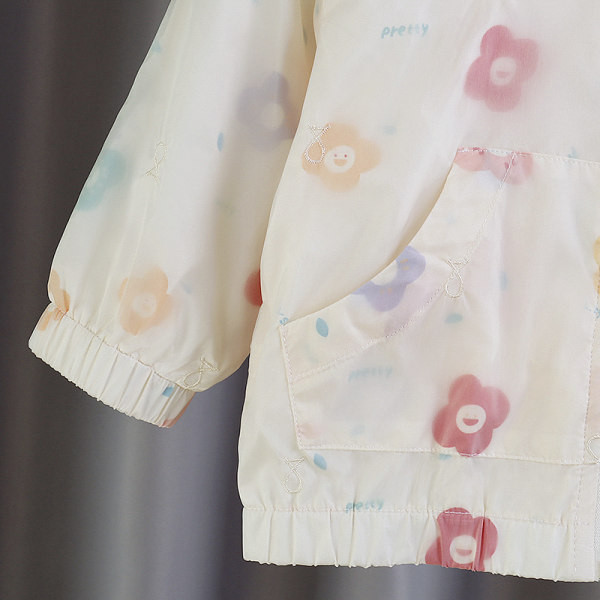 Dječja ležerna jakna s kapuljačom i patentnim zatvaračem