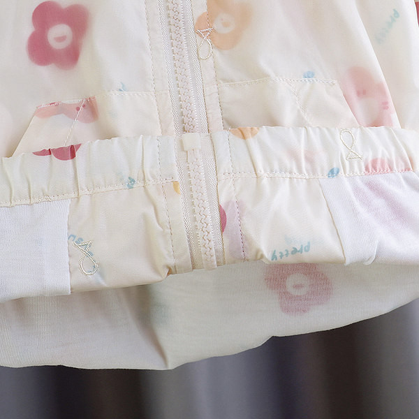 Dječja ležerna jakna s kapuljačom i patentnim zatvaračem