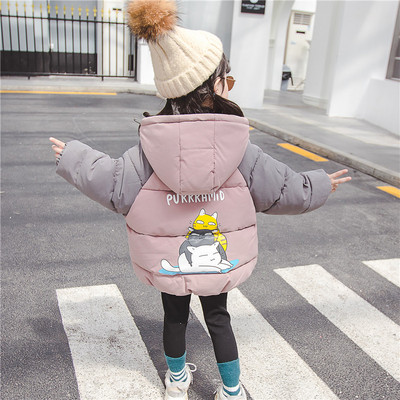 Dječja jakna s kapuljačom i aplikacijom medvjeda