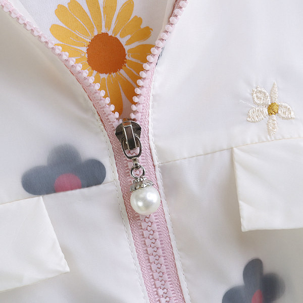 Proljetna ležerna dječja jakna s kapuljačom i patentnim zatvaračem