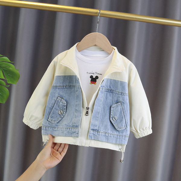 Novi model dječje jakne za djevojčice od teksasa