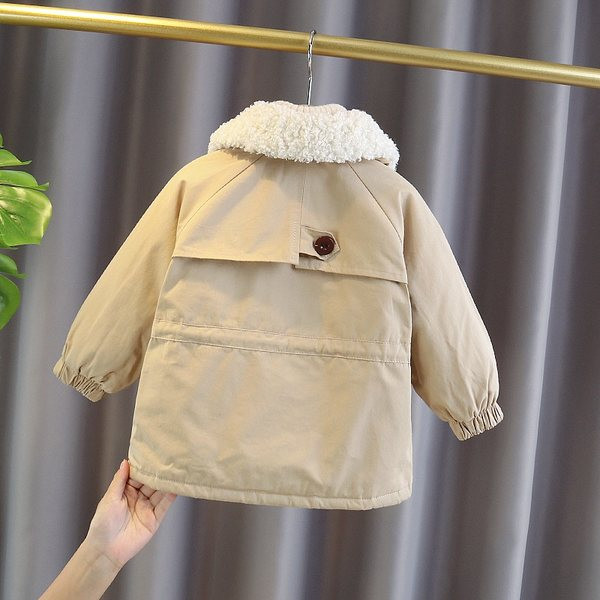 Moderna donja jakna za djevojčice tipa park