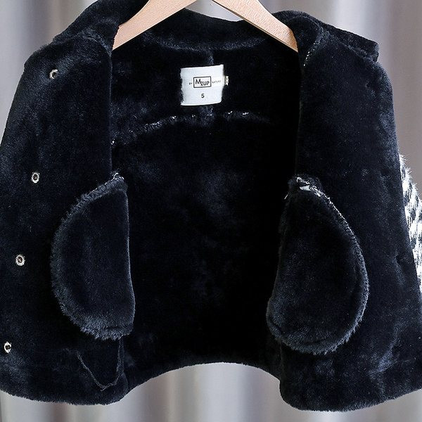 Zimski karirani kaput s paperjem