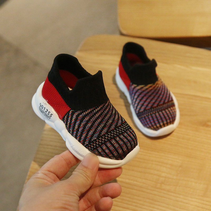 Dječje tekstilne tenisice za djevojčice - tip čarapa