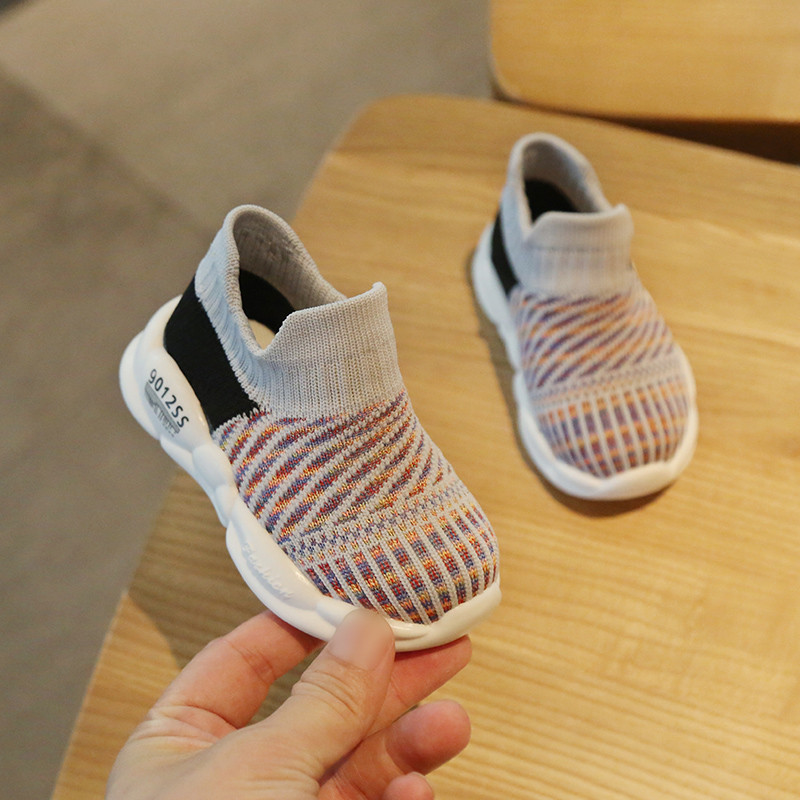 Dječje tekstilne tenisice za djevojčice - tip čarapa