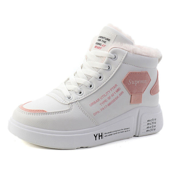 Νέο μοντέλο παιδικά έκο δερμάτινα αθλητικά παπούτσια με κορδόνια και επίπεδη σόλα