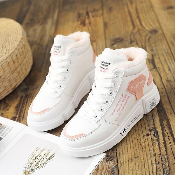 Νέο μοντέλο παιδικά έκο δερμάτινα αθλητικά παπούτσια με κορδόνια και επίπεδη σόλα