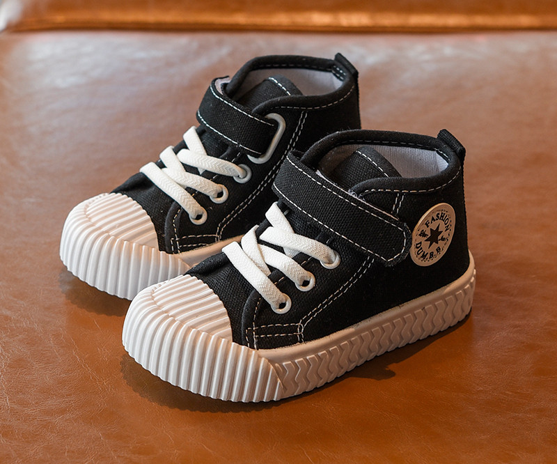 Dječje tekstilne tenisice do gležnja na vezice i čičak