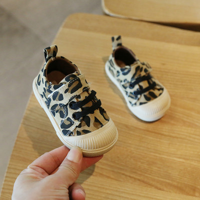 Adidasi copii din material textil cu talpa plata