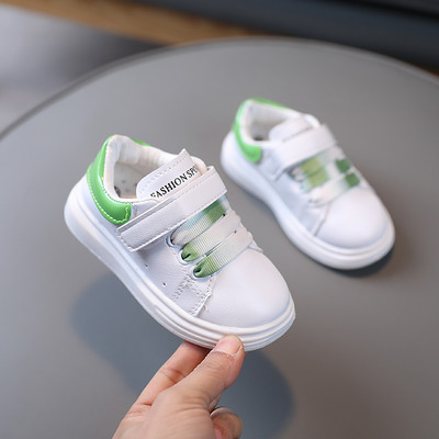 Adidași pentru copii cu talpă plată și autocolant pentru fete și băieți