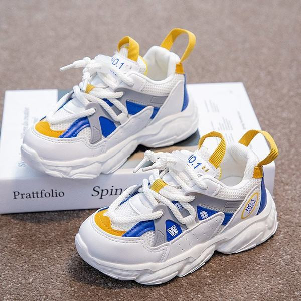 Sportske dječje tenisice s vezicama i mrežicom