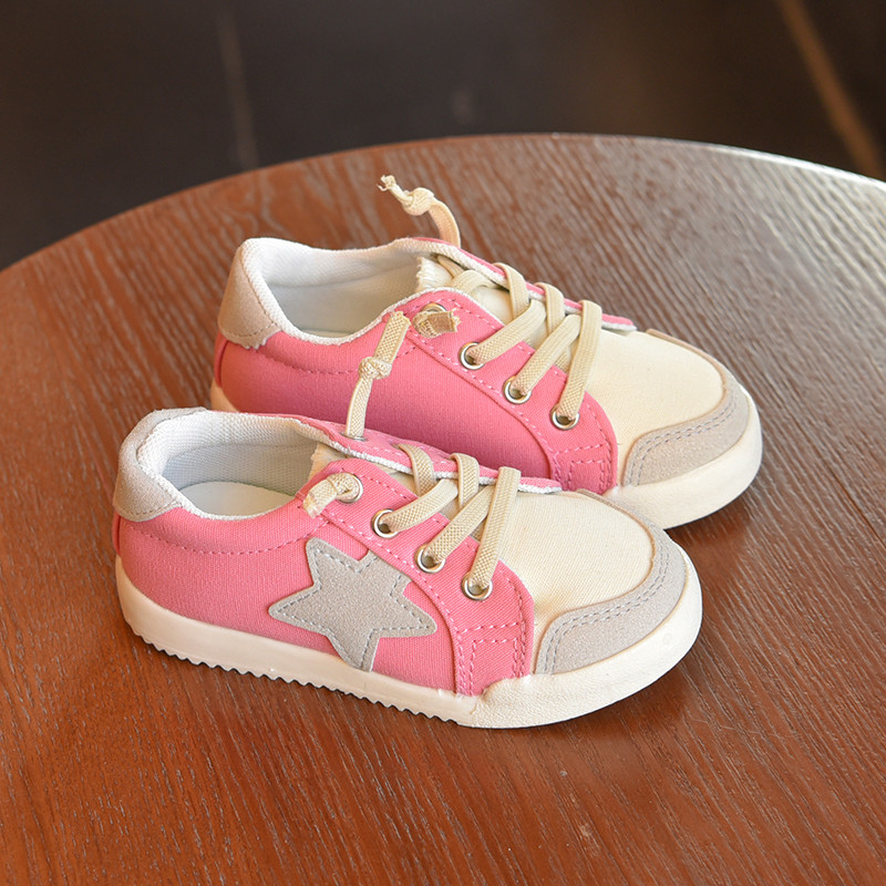 Dječje casual tenisice od eko kože i tekstila sa vezicama