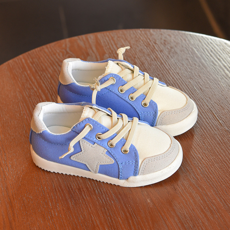 Dječje casual tenisice od eko kože i tekstila sa vezicama