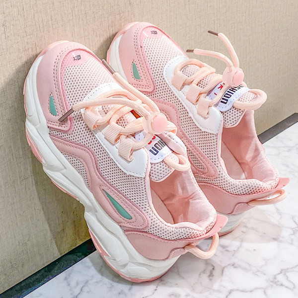 Μοντέρνα παιδικά αθλητικά παπούτσια για κορίτσια με τραχιά σόλα