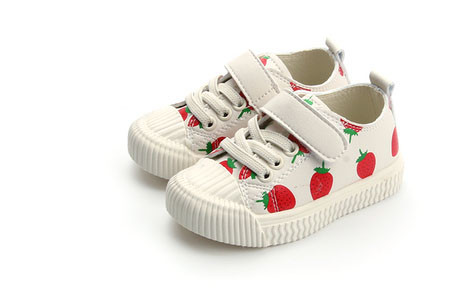 Μοντέρνα παιδικά αθλητικά παπούτσια με απλικέ για κορίτσια