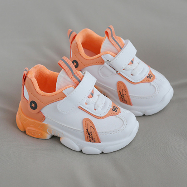 Νέο μοντέλο παιδικά αθλητικά παπούτσια με λουράκια βελκρό σε τρία χρώματα