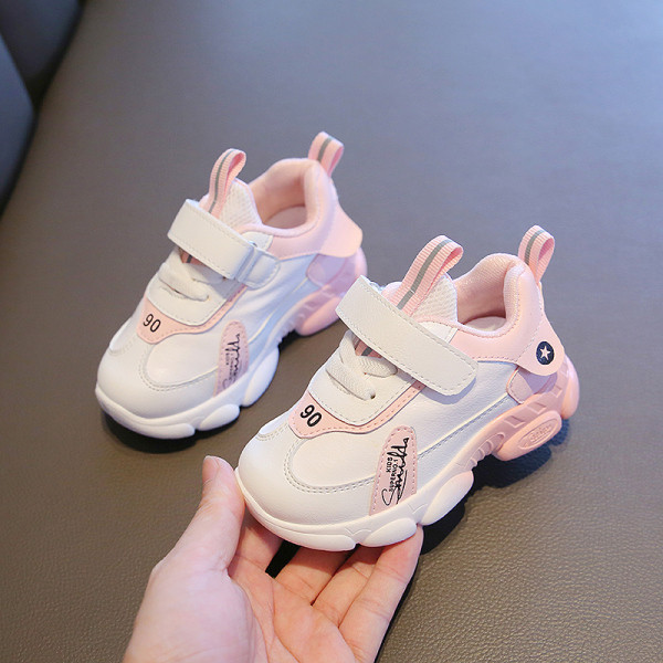 Νέο μοντέλο παιδικά αθλητικά παπούτσια με λουράκια βελκρό σε τρία χρώματα