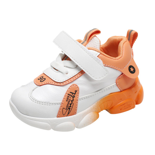 Νέο μοντέλο παιδικά αθλητικά παπούτσια με λουράκια βελκρό σε τρία χρώματα