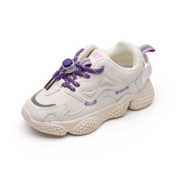 Ležerne dječje tenisice s vezicama i grubim đonom za djevojčice