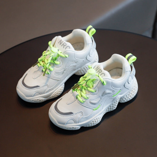 Ležerne dječje tenisice s vezicama i grubim đonom za djevojčice