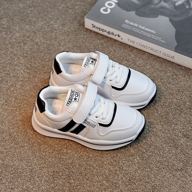 Παιδικά αθλητικά παπούτσια από οικολογικό δέρμα για κορίτσια