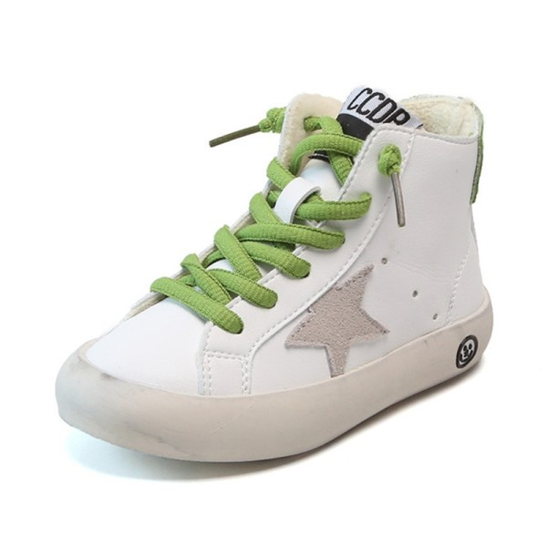 Παιδικά αθλητικά  παπούτσια με κορδόνια και επίπεδη σόλα