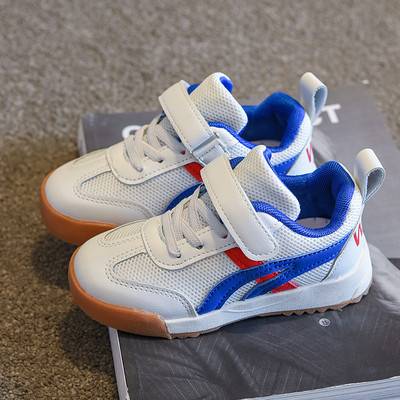 Νέο μοντέλο ανοιξιάτικα παιδικά αθλητικά παπούτσια από οικολογικό δέρμα και υφάσματα με velcro