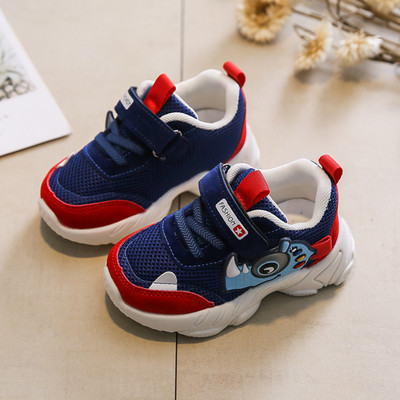 Αναπνεύσιμα παιδικά αθλητικά παπούτσια με λουράκια βελκρό για κορίτσια και αγόρια