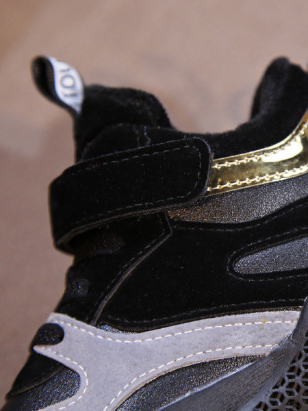 Casual παιδικά αθλητικά παπούτσια με επίπεδη σόλα σε δύο χρώματα κατάλληλα για κορίτσια